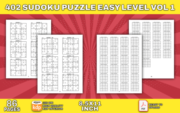 Why 402 Sudoku Puzzle Easy Level VOL 1 Fits Modern Life